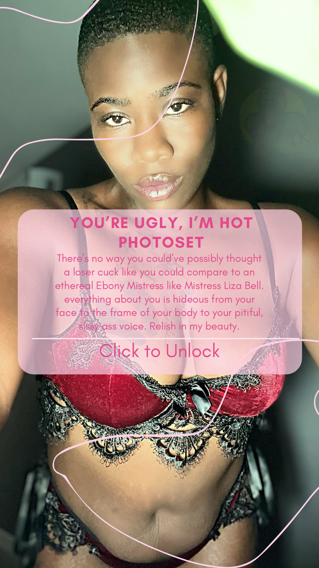 You're Ugly, I'm Hot Photoset
