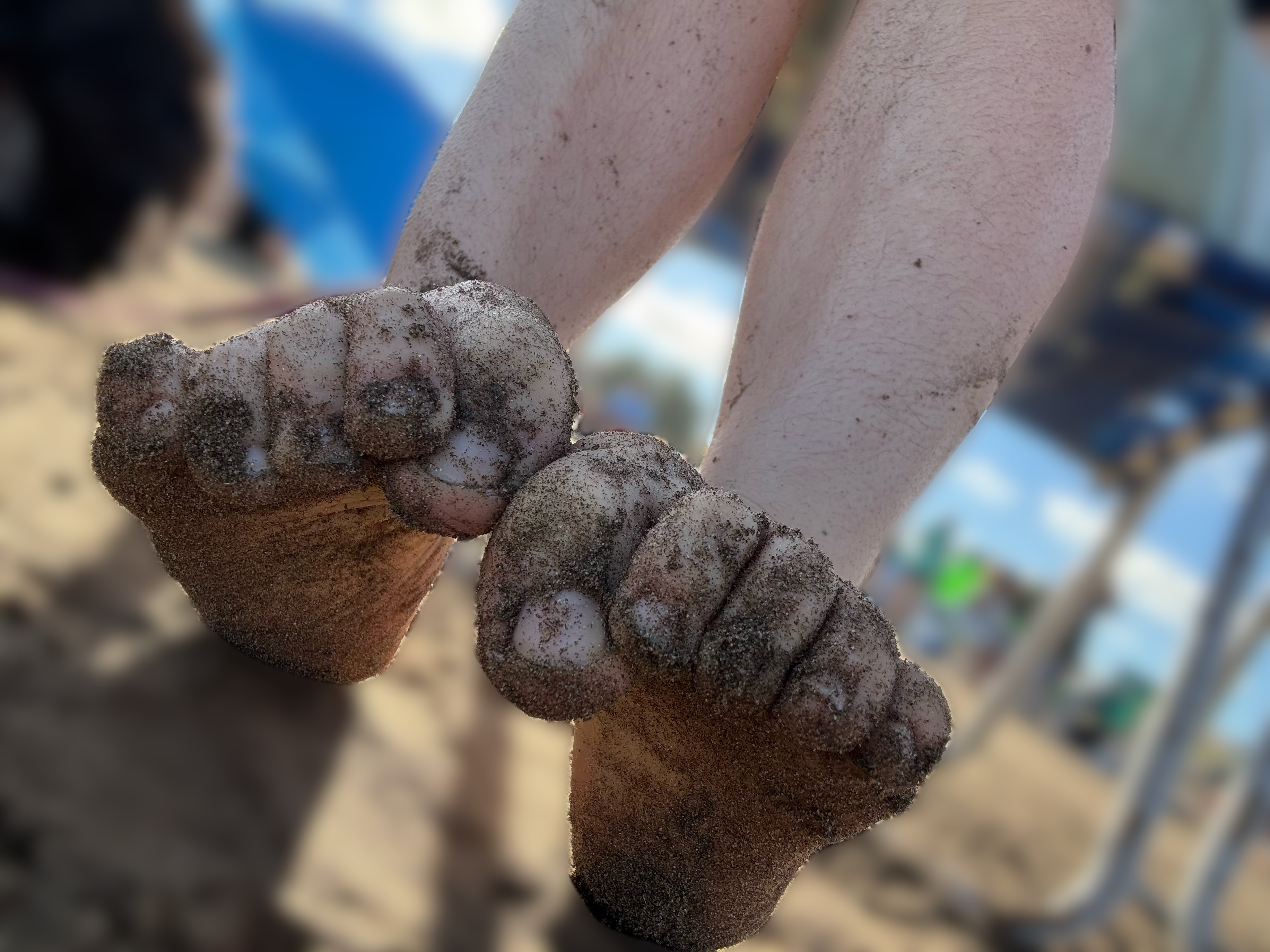 Feet Full Of Sand