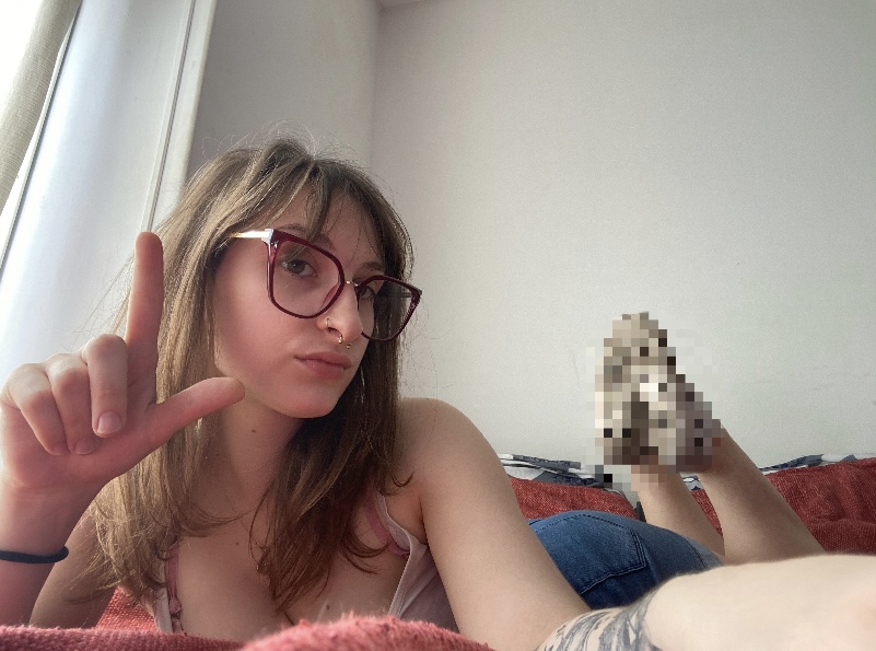 Dirty Socks And Some Cleavage