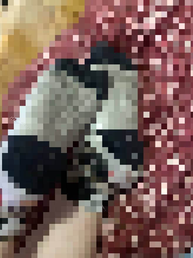 Pixelated Dirty Socks