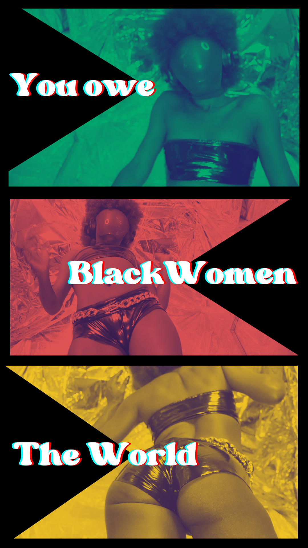 Bnwo Black Femdom Set