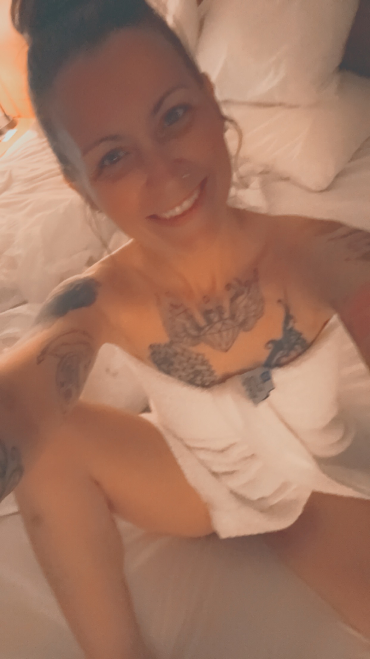 After Shower Selfies