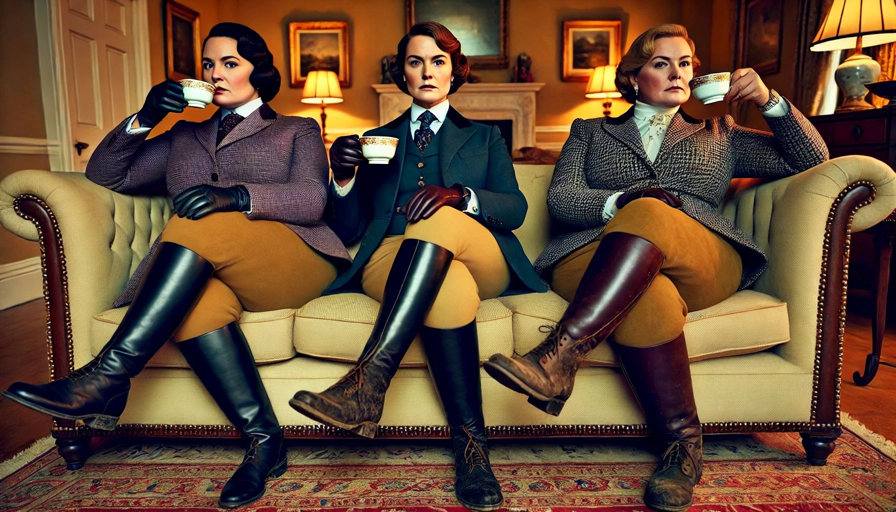 Strict Authority: The Stepmother, Stepaunt, And Friends Boot Cleaning Saga