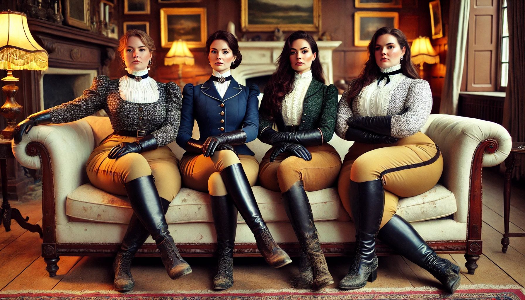 Whip, Boot, And Tongue: The Extreme Power Plays And Polishing By Young Mistresses