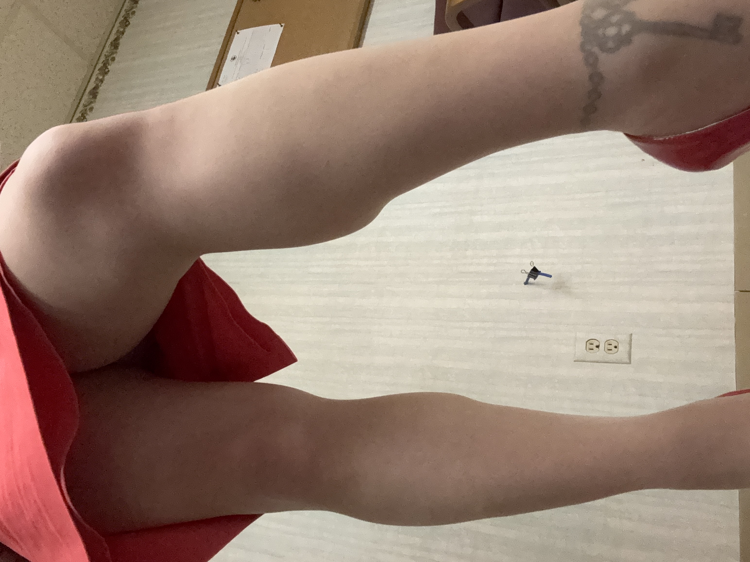 Under My Desk Upskirt Pantyhose Worship- Office Series