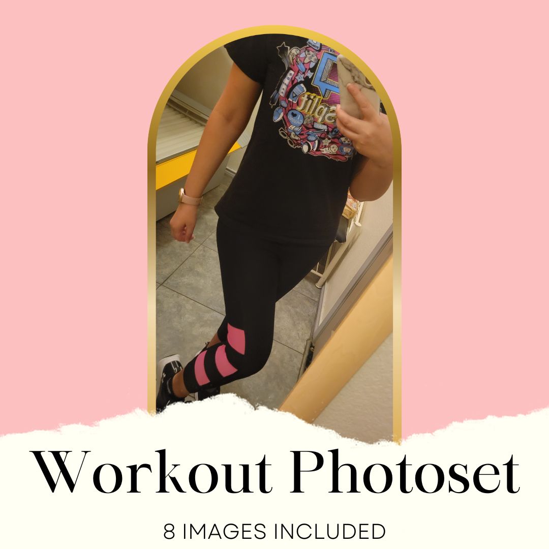 Workout Clothes Photo Set