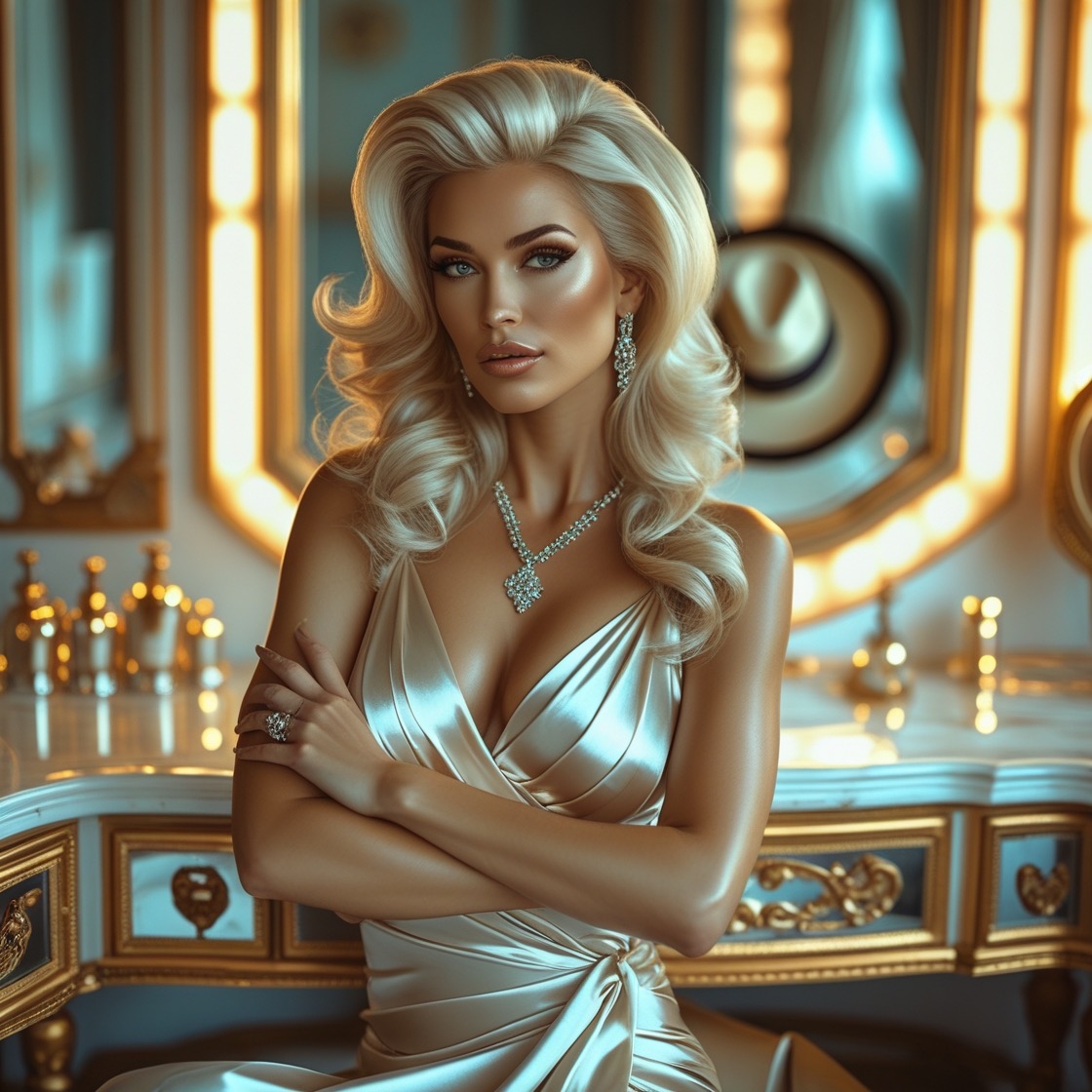 Vanity Sins: Satin. Stares. Surrender