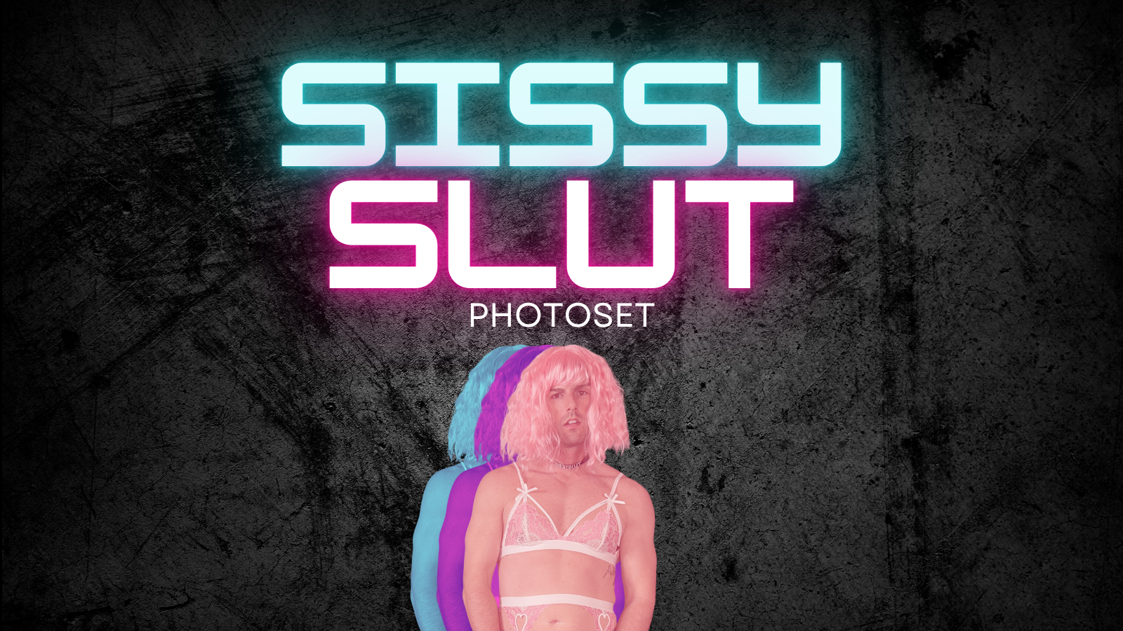 Sissy Slut In White And Pink