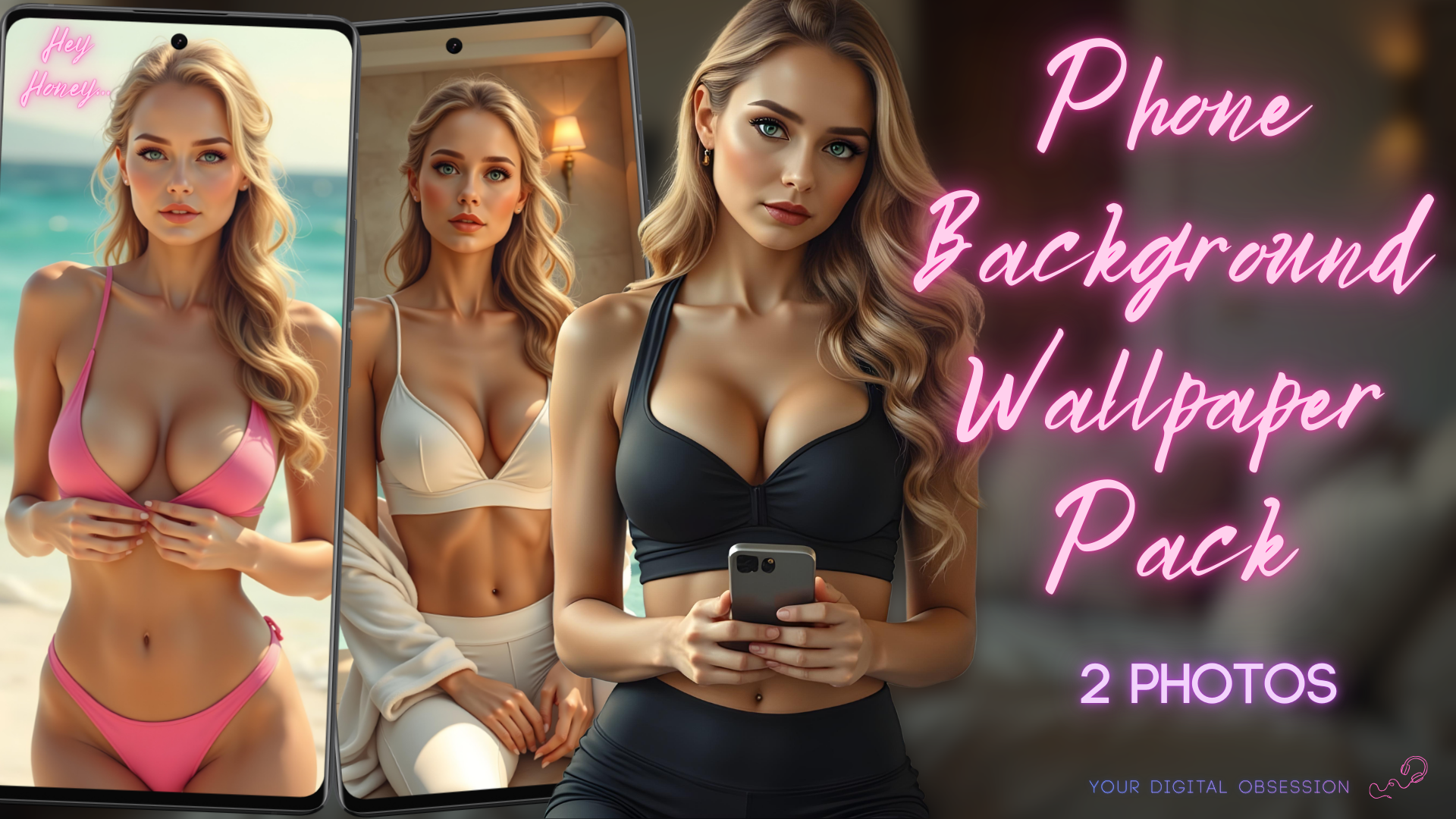 Phone Background Wallpaper Pack- 2 Photos