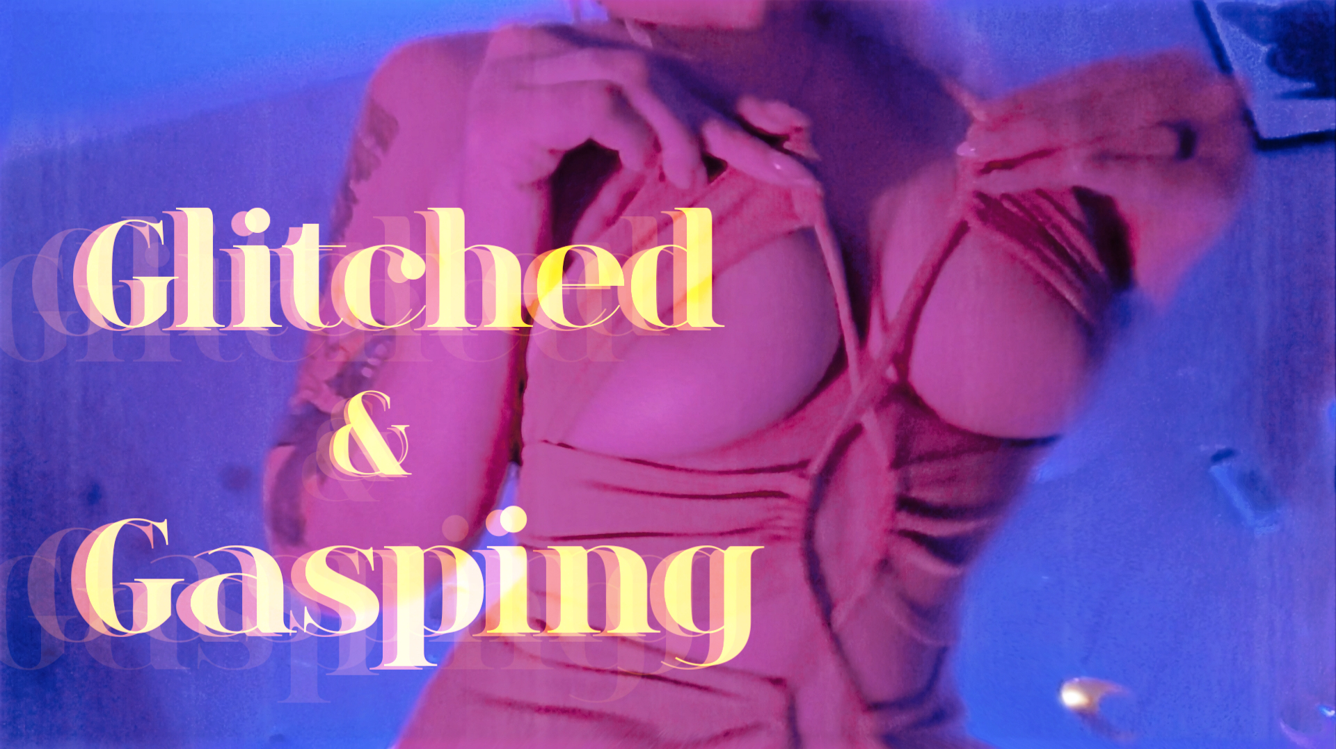 Glitched & Gasping- Late Night Retro Femdom Body Worship | Findom MILF Goddess Camel Toe, Ass Worship, Topless Tease And Denial