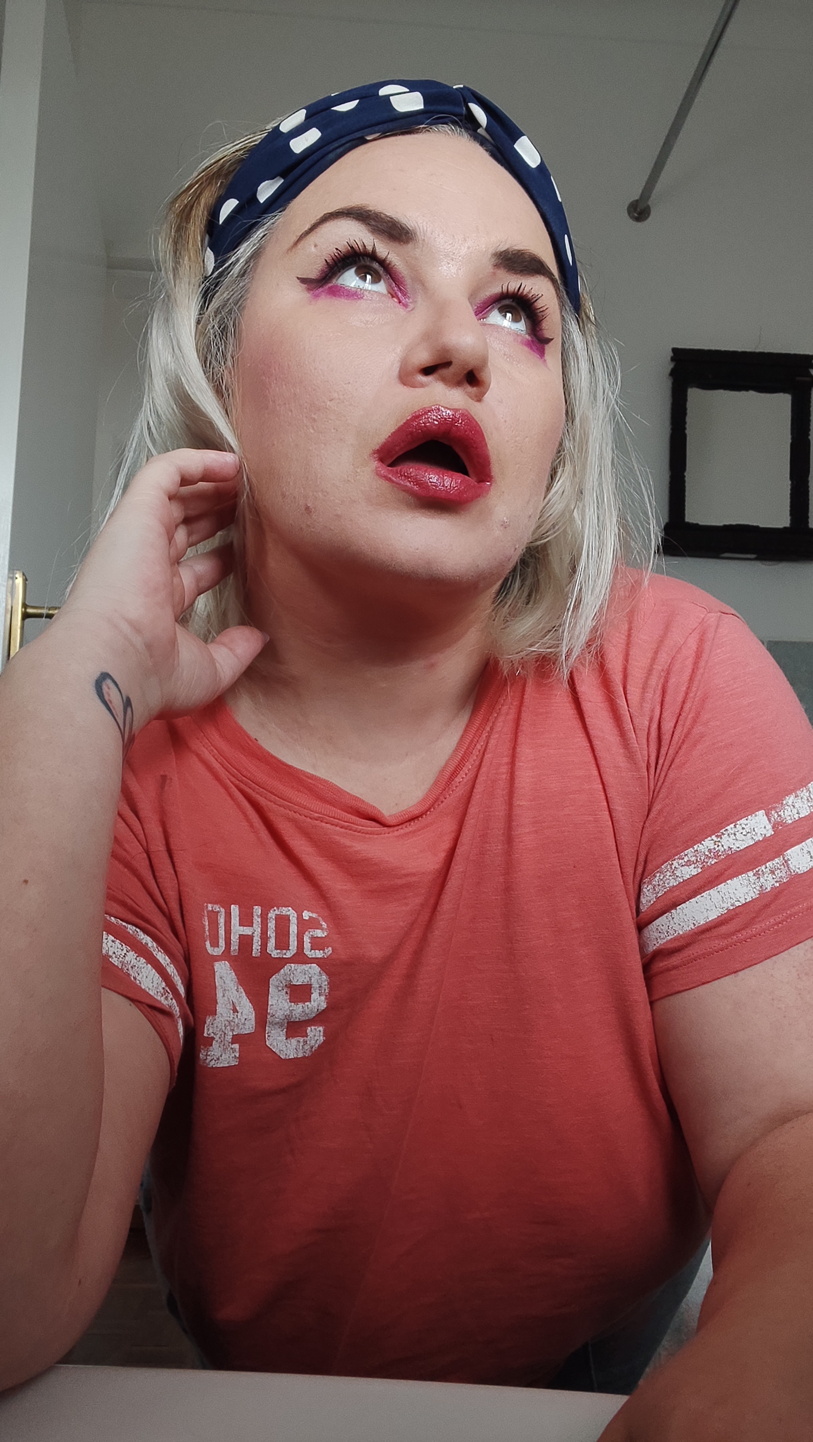 BBW Babe In Pink Crop Top